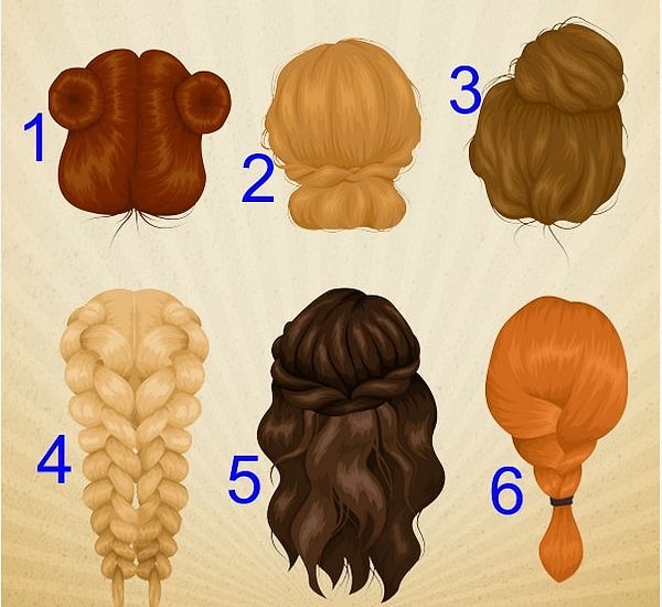 1. Итак, выберите прическу, которая вам приглянулась: