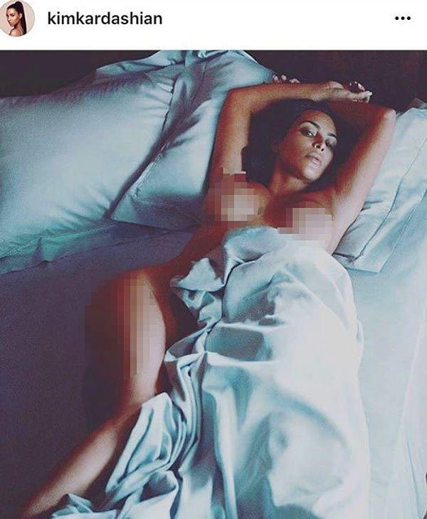 En son Kim Kardashian'ın yatak pozuna "Sen annesin!" demek isteyerek ayar vermeye çalışmıştı hatırlarsanız.