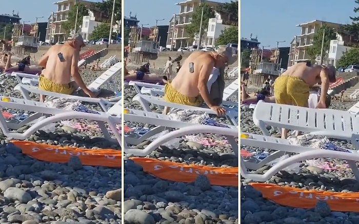 Sırtına Yapışan Telefonunu Yana Yana Arayan Adamın Güldüren Görüntüleri