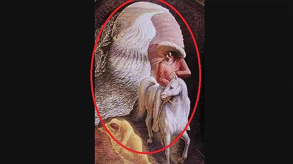 Вы увидели лицо старика