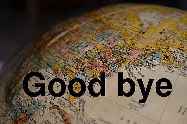 1. Итак, на каком языке эта фраза означает прощание?