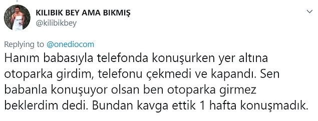 6. Ama biraz saygı lütfen...