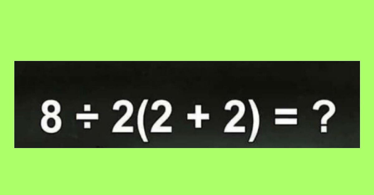 Kafalar Karisik Twitter Da Paylasilan Basit Bir Matematik Islemi Sosyal Medyayi Ikiye Boldu Onedio Com