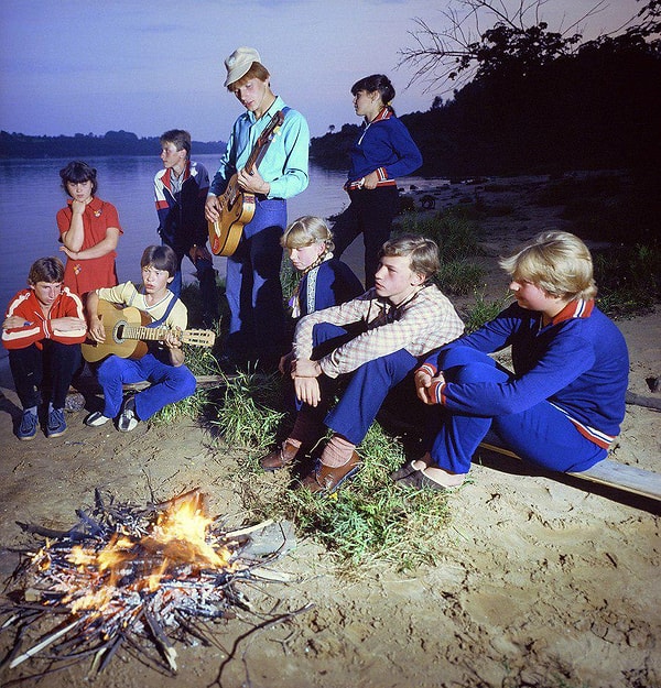 19. Лагерь "Родник", Московская область, 1971 год.
