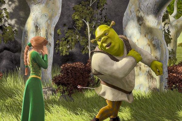 17. 2001 yapımı 'Shrek' filminde, Shrek'in Fiona'ya aşık olduğu an okla vurulmasıyla anlatılıyor.