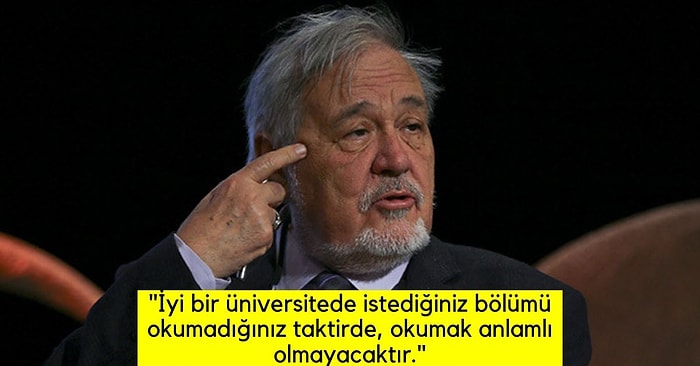 İlber Ortaylı 21. Yüzyıl Gençliğine Kulaklarına Küpe Yapmaları Gereken Tavsiyeler Verdi