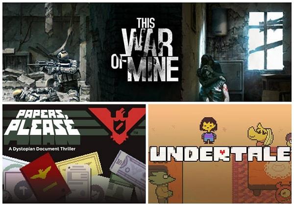 En iyi Indie oyun: This War of Mine.