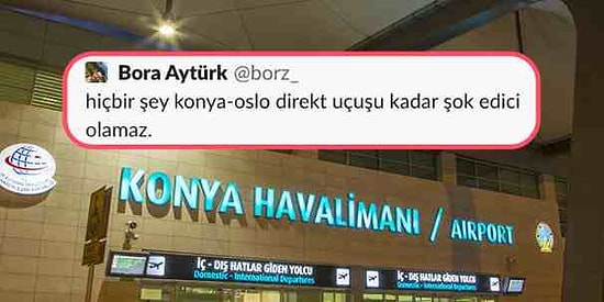 Etli Ekmek Tadındaki Gizemi Çözüyoruz: Bayram Değil Seyran Değil Konya’dan Norveç’e Neden Direkt Uçuş Var?