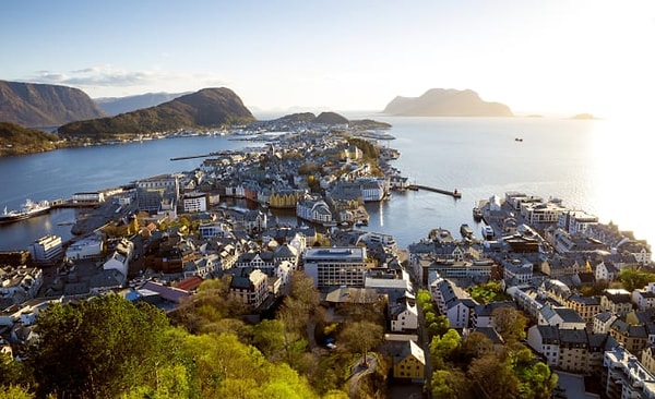 1. Олесунн, Норвегия