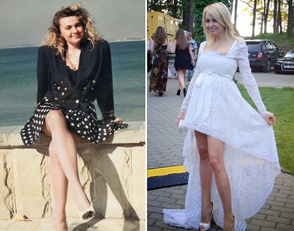 2. Продюсер Яна Рудковская тоже очень сильно изменилась.