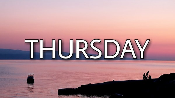 Ваши ответы говорят, что вы родились в четверг!