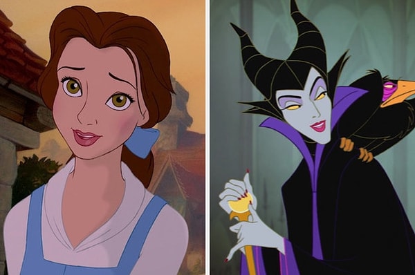 8. Вы микс Белль и Малефисенты!