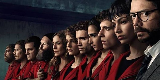 16. La Casa De Papel, IMDb Puanı: 8,6