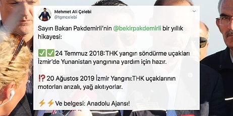 Arızalı Olduğu Söylenen Yangın Söndürme Uçaklarının Geçen Sene Yunanistan’a Önerildiği Ortaya Çıkınca Sosyal Medyadan Tepki Yağdı