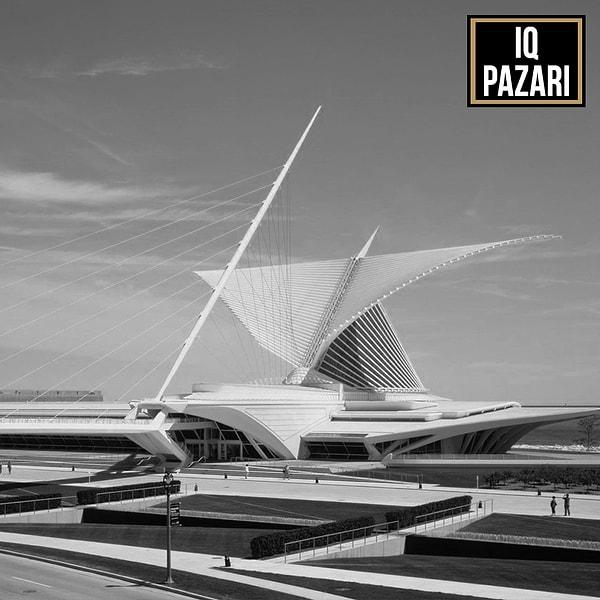 Üç ayrı mimarın imzasını taşıyan ve ABD'de yer alan Milwaukee Sanat Müzesi'nin tasarımında göklerden ilham alındı.