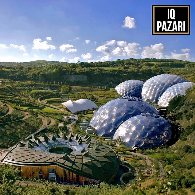 Eden Project, bizleri şaşkınlığa sürükleyen bir proje. İngiltere'de olup bitiyor her şey.