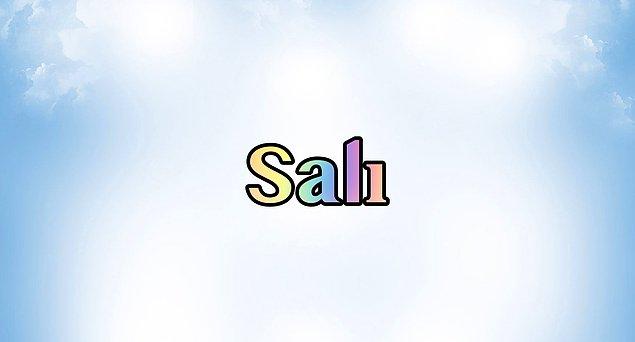 Kesinlikle 'SALI'