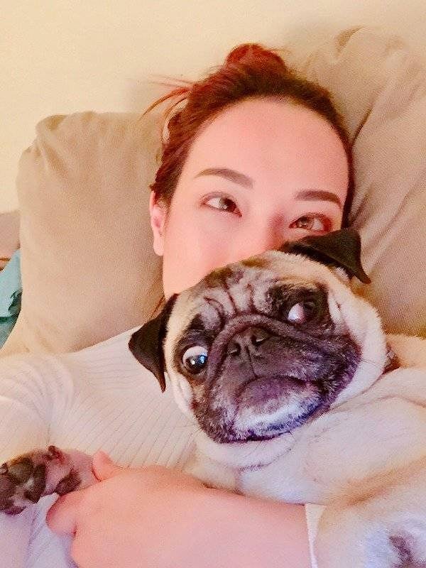 20. Не зря говорят, что питомцы часто похожи на своих хозяев :)