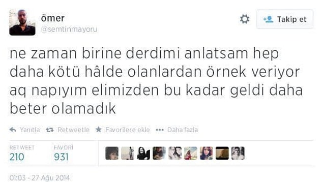 10. Onu bile başaramadık.