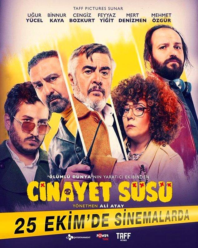 8. Ali Atay’ın yeni filmi, Cinayet Süsü’nden ilk poster yayınlandı.