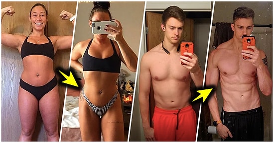 Bizler Oturduğumuz Yerden Vücudumuzdan Şikayet Ederken Azimle Çalışıp Bambaşka Birine Dönüşen 17 Kişi