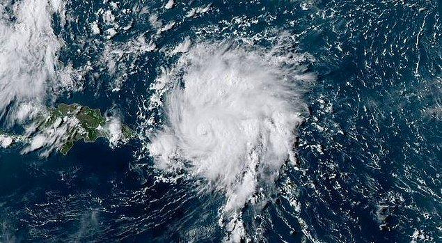 Dorian Kasırgası, Çarşamba günü Porto Rico'nun doğusuna ulaşmıştı.