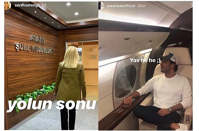 Bu evliliğin çatırdamaya başladığı konuşuluyordu ki geçtiğimiz günlerde Seren Serengil, Asayiş Şube Müdürlüğü önünde "Yolun sonu" notuyla bir paylaşımda bulunmuştu. Yaşar İpek ise bu paylaşıma karşılık "Yav he he" cevabını vermişti.
