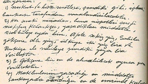 1938 - Atatürk, vasiyetnamesini yazdırdı. Vasiyet, Ankara 3. Sulh Hukuk Hakimi Osman Selçuk Selçuk tarafından 28 Kasım 1938'de açıldı.