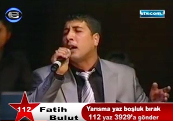 Erciyes'in Sesi isimli şarkı yarışmasına da katılmış Fatih Bulut. Ya işte hayat, nereden nereye. :)