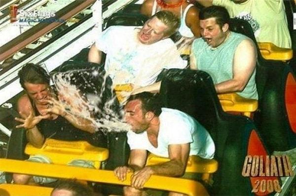 16. Roller coaster'da böyle bir anısı olan kaç kişi var?