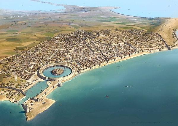 7. Kartaca (Yeni Şehir), milattan önce yaklaşık 8. yüzyıl