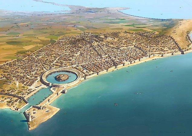 7. Kartaca (Yeni Şehir), milattan önce yaklaşık 8. yüzyıl