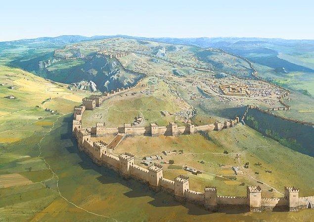 15. Hititlerin başkenti Hattuşaş, tahmini milattan önce
