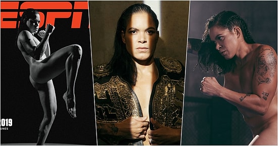 UFC Şampiyonu Amanda Nunes ESPN'in 'Vücut Sayısı' İçin Çıplak Poz Vererek Fit Vücudunu Sergiledi