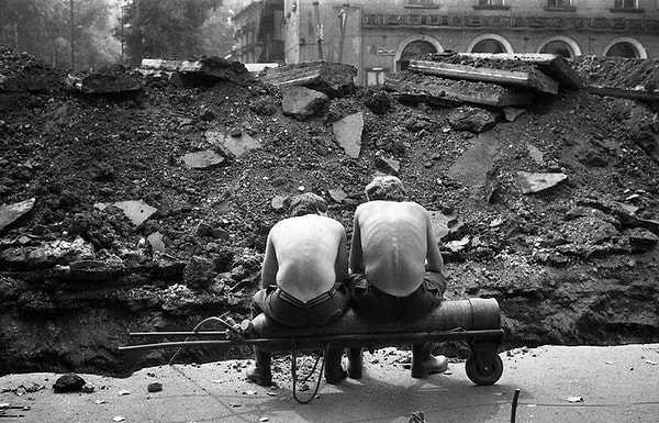 6. "Перекур на газовом баллоне" (на самом деле на кислородном, но не суть).