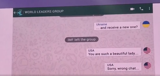 Gülmekten Karnınıza Ağrılar Girecek: Dünya Liderleri WhatsApp Grubu Konuşmaları!