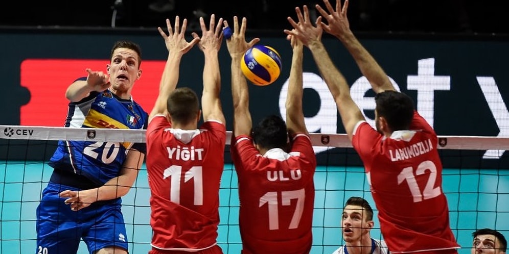 A Milli Erkek Voleybol Takımı Avrupa Şampiyonası'nda İtalya'yı Geçemedi ve Elendi