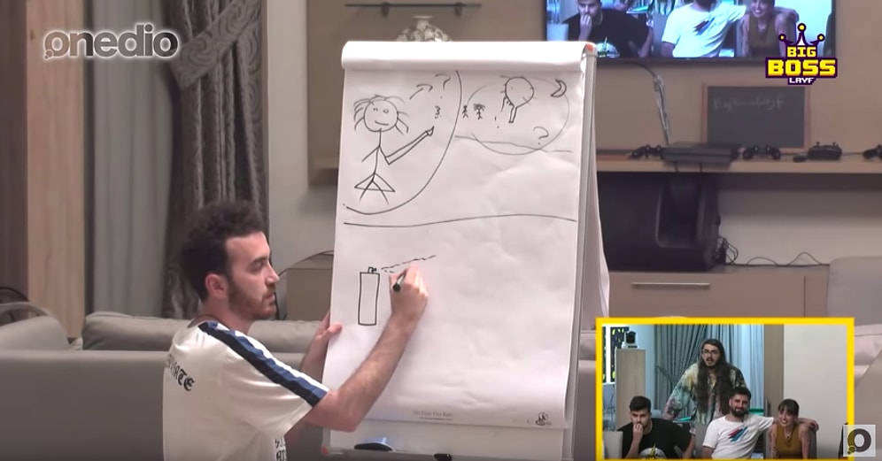 BigBosslayf Evinde Dev Çizim Yarışması