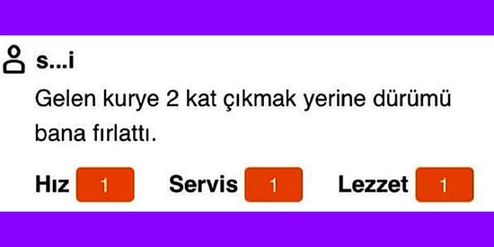 Yemeksepeti'nin Birbirinden Sayko Restoran Sahiplerinden Atarlı ve Komik 10 Cevap