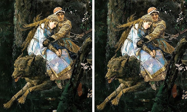 4. «Иван-царевич на Сером Волке», Виктор Васнецов, 1889 год