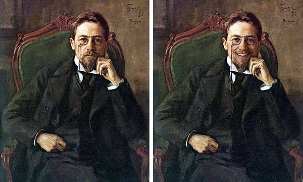 5. «Портрет Антона Павловича Чехова», Осип Браз, 1898 год