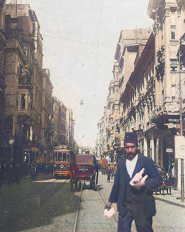 31. İstiklal caddesi, İstanbul, 1920'ler.