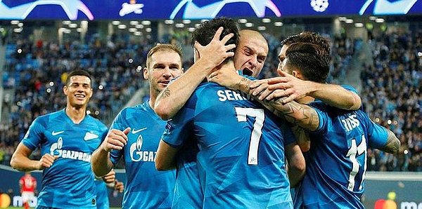 G Grubu ikinci maçında Zenit St. Petersburg, sahasında ağırladığı Benfica'yı 3-1'lik skorla mağlup ederek 3 puanın sahibi oldu.