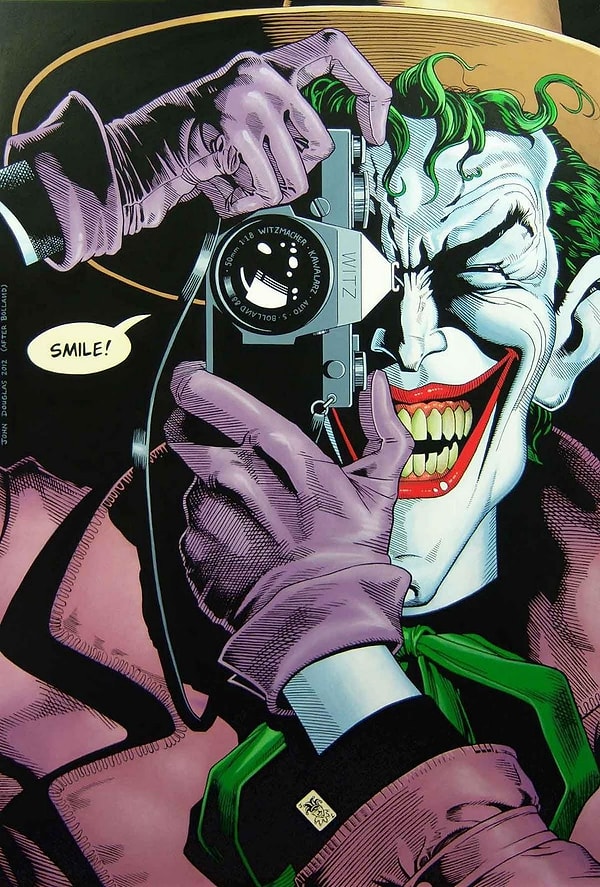 6. Filmin hikayesi, başarısız bir stand-up komedyenini anlatan Batman: The Killing Joke çizgi romanından geliyor.