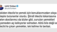 Ne Dertler Var! Meclis Lokantasında Çıkan Yemekleri Beğenmeyen Milletvekili Tepkilerin Odağında