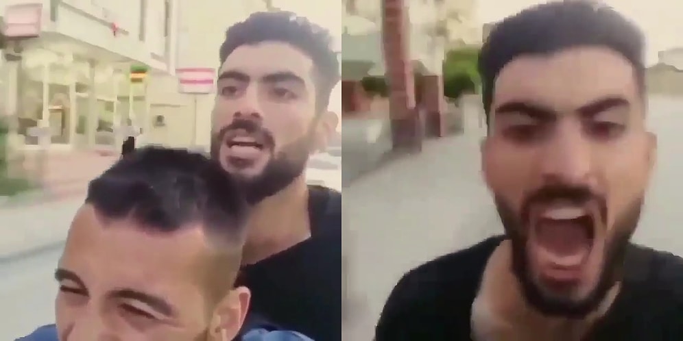 Motorsikleti Gözü Kapalı Kullanarak Arkasındaki Arkadaşına Üç Buçuk Attıran Adam
