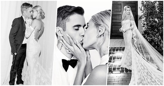 Justin Bieber'la Evlenen Hailey Bieber'ın Büyüleyici Gelinliği ve Duvağındaki Özel Mesaj Beğeni Topladı