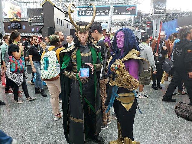 6. Loki ve Thanos (Marvel)
