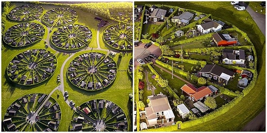 Danimarka'daki Bu Köy Bildiğimiz Mimari Tasarımları Unutturup Tası Tarağı Toplayıp Gitme İsteği Uyandırıyor!