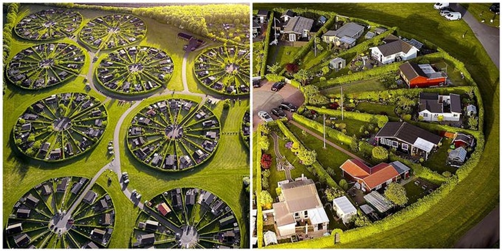 Danimarka'daki Bu Köy Bildiğimiz Mimari Tasarımları Unutturup Tası Tarağı Toplayıp Gitme İsteği Uyandırıyor!